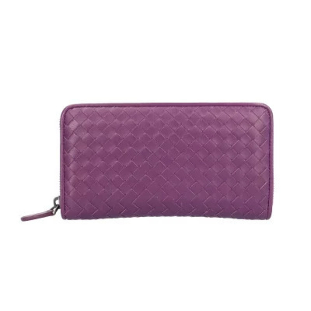 Bottega Veneta Intrecciato Long Wallet Leather Bottega Veneta